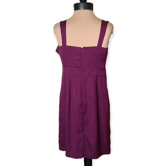 Ann Taylor Loft Purple Pink Cocktail Dress Size 2 - Picture 4 of 6